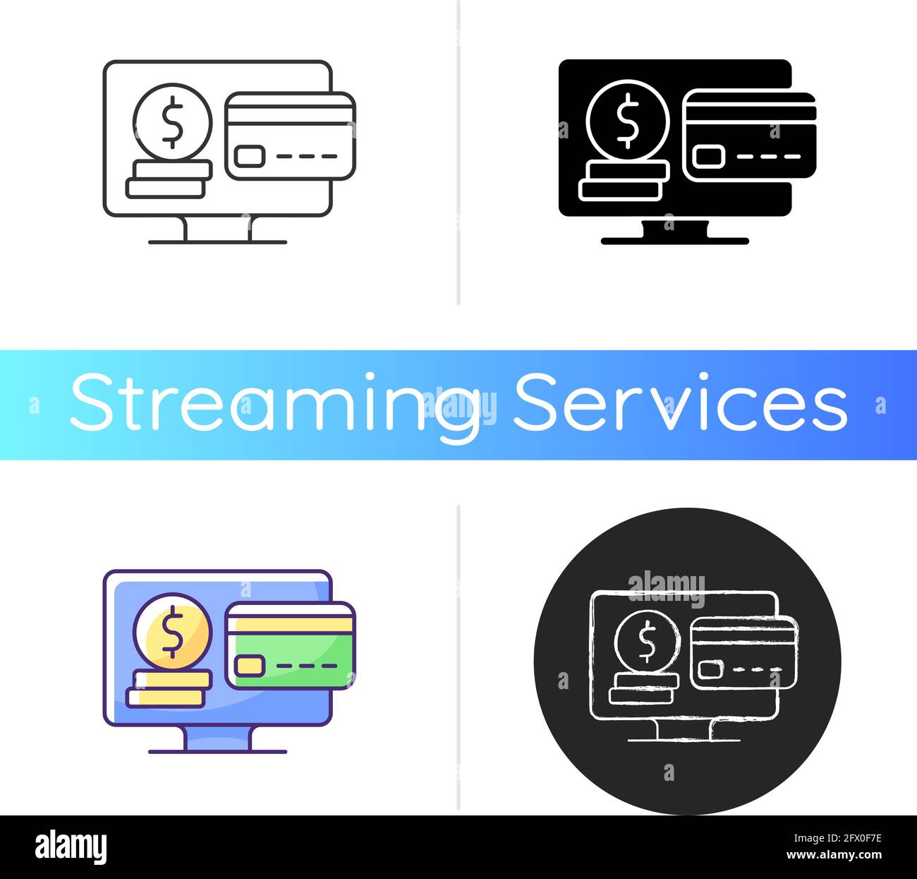 Subscription Fee Icon Stock Vector Image Art Alamy