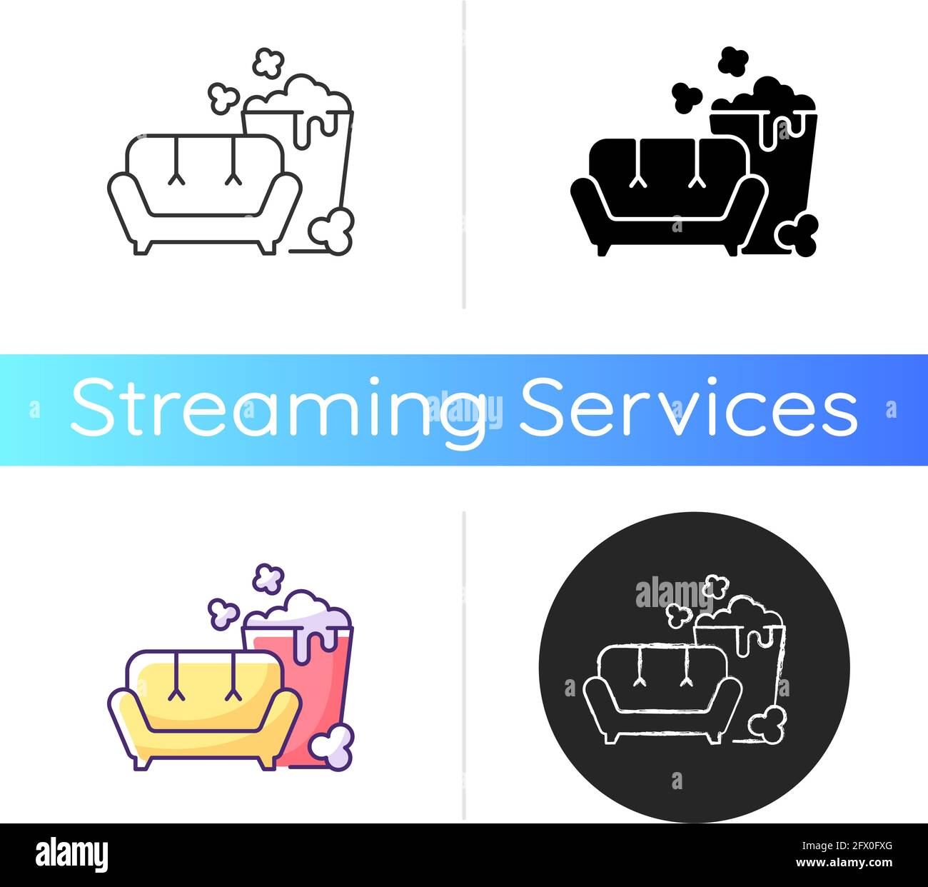 TV series streaming icon Stock Vector Image & Art - Alamy