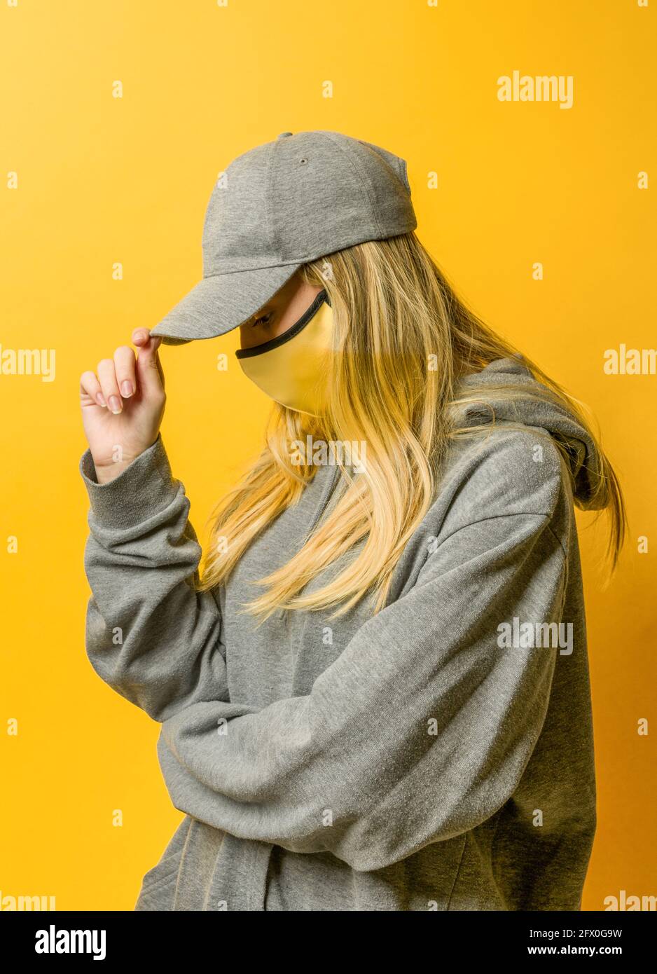Cap looking down hi-res stock photography and images - Alamy