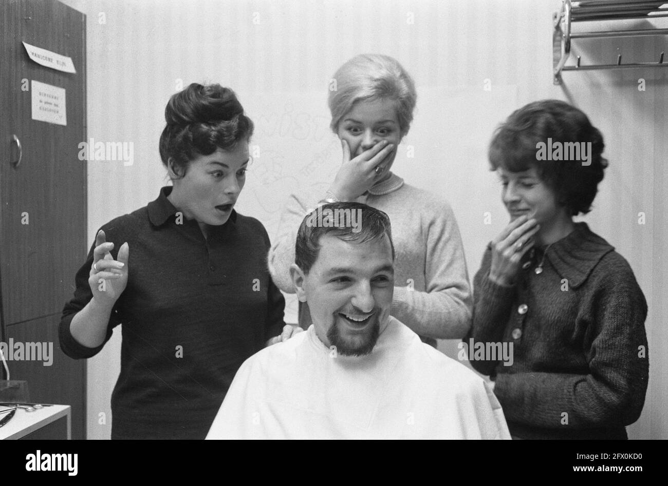 Zandvoort hairdresser invents hair style twist hi-res stock photography ...