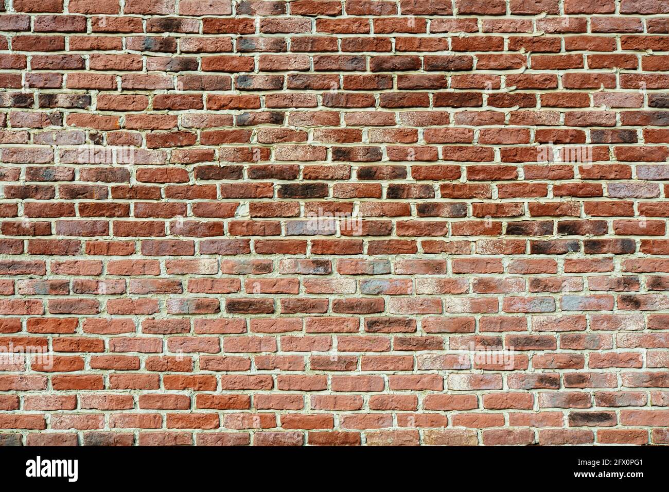 old red brown bricks wall. texture background Stock Photo