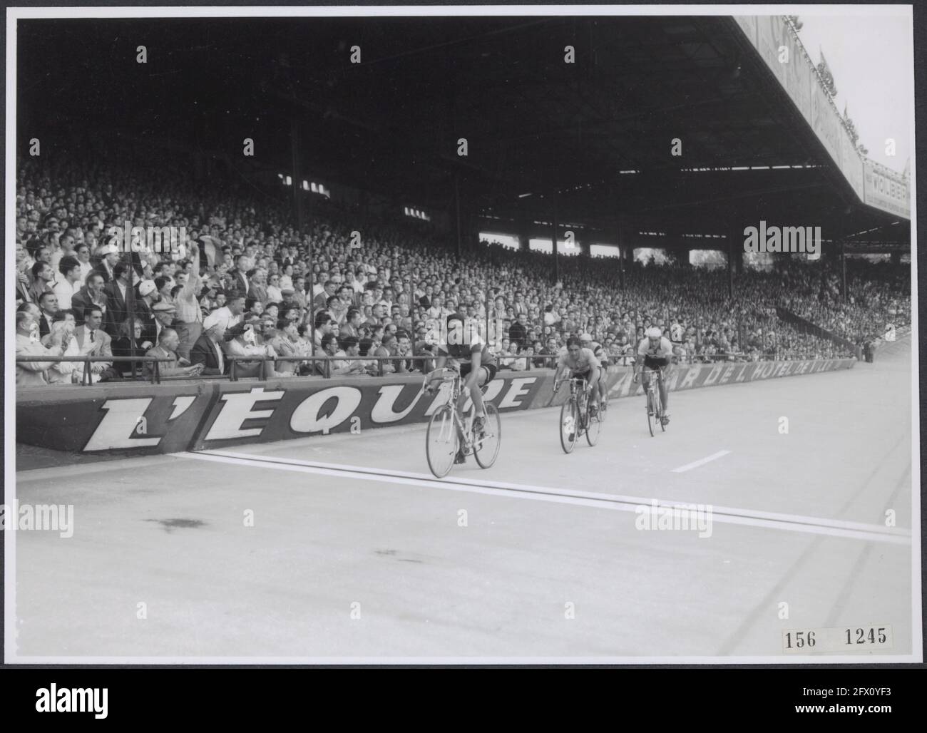 Collection Collection of photographs Netherlands Government Information Service Own, photo number 156-1245, 1956, The Netherlands, 20th century press agency photo, news to remember, documentary, historic photography 1945-1990, visual stories, human history of the Twentieth Century, capturing moments in time Stock Photo