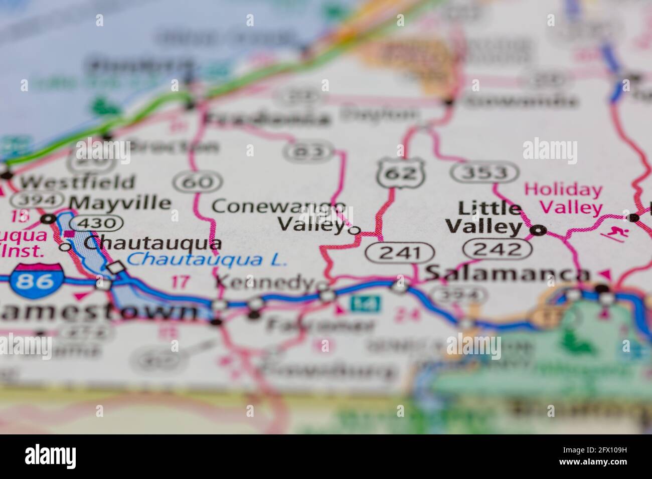 Map of conewango valley hires stock photography and images Alamy
