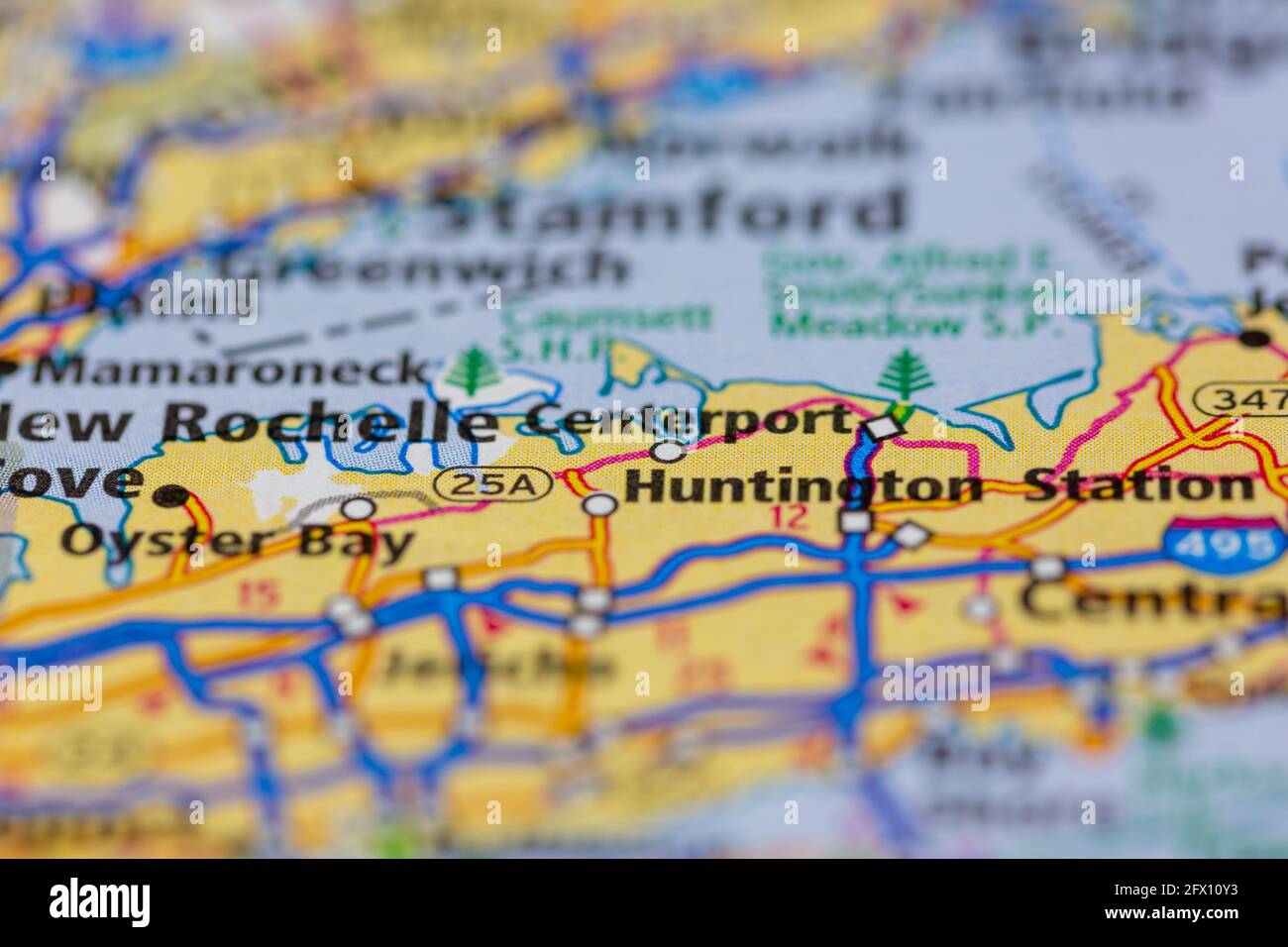 Centerport new york map hires stock photography and images Alamy