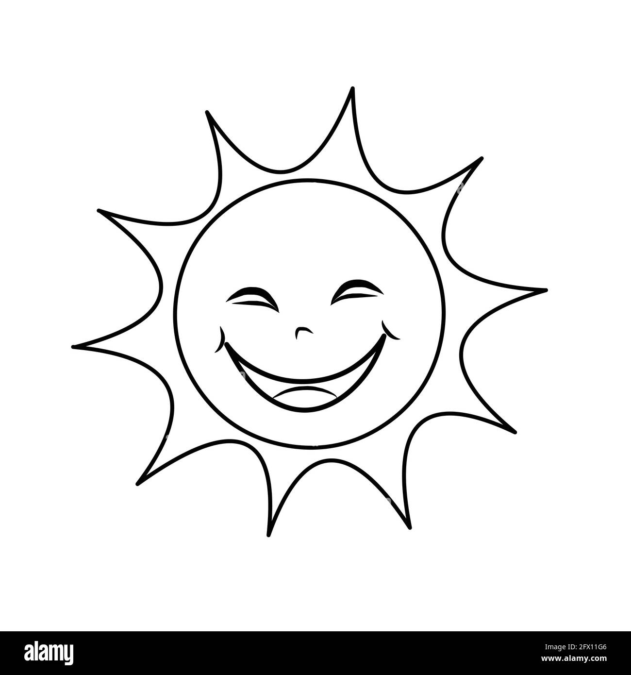 Cartoon sun Black and White Stock Photos & Images - Alamy Cartoon sun Black and White Stock Photos & Images - Alamy