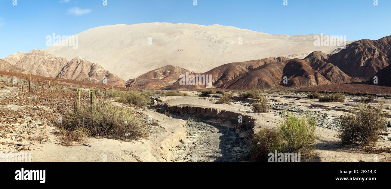 Cerro Blanco sand dune, one of the highest dunes on the world located
