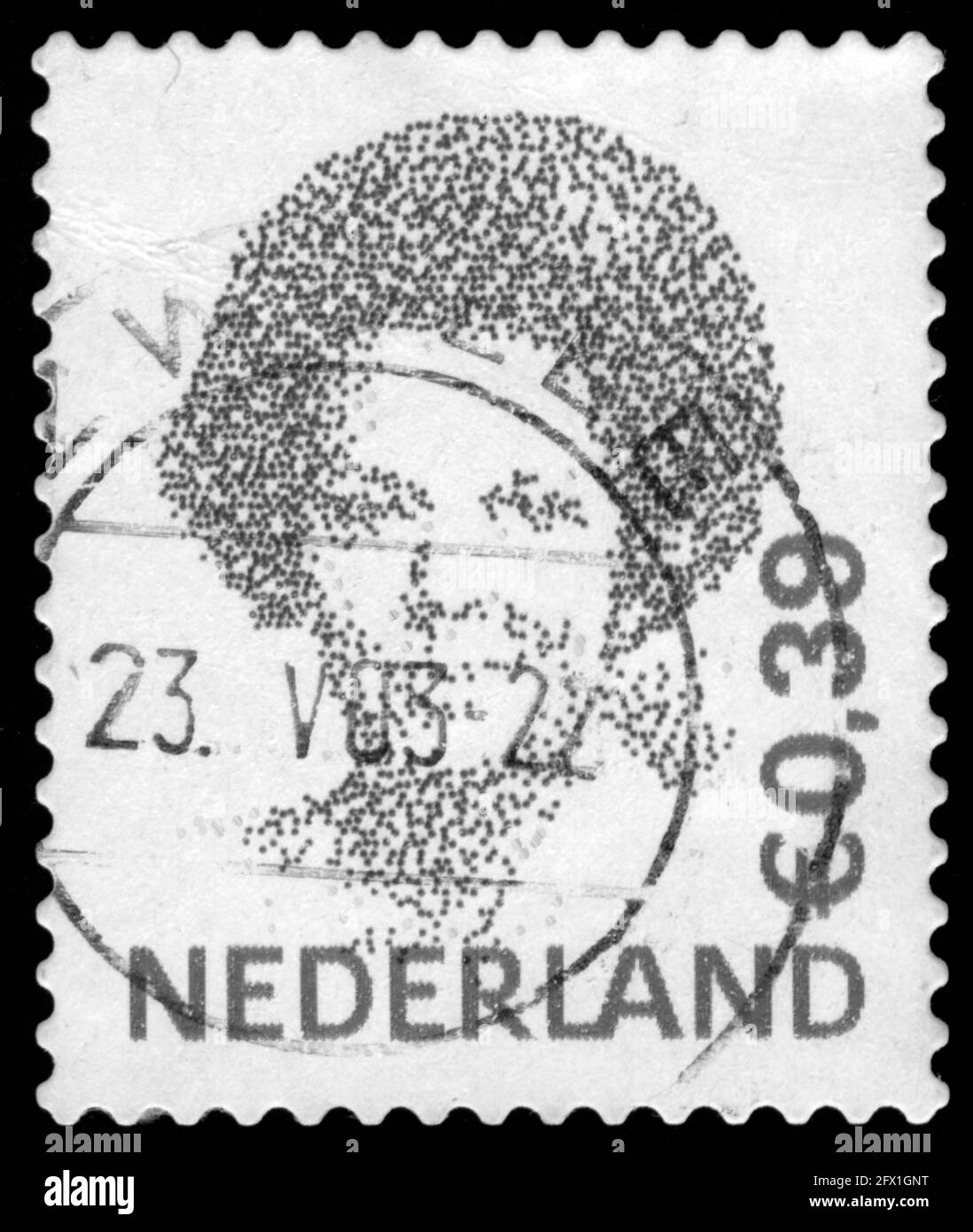 Stamp print in Netherlands Stock Photo Alamy