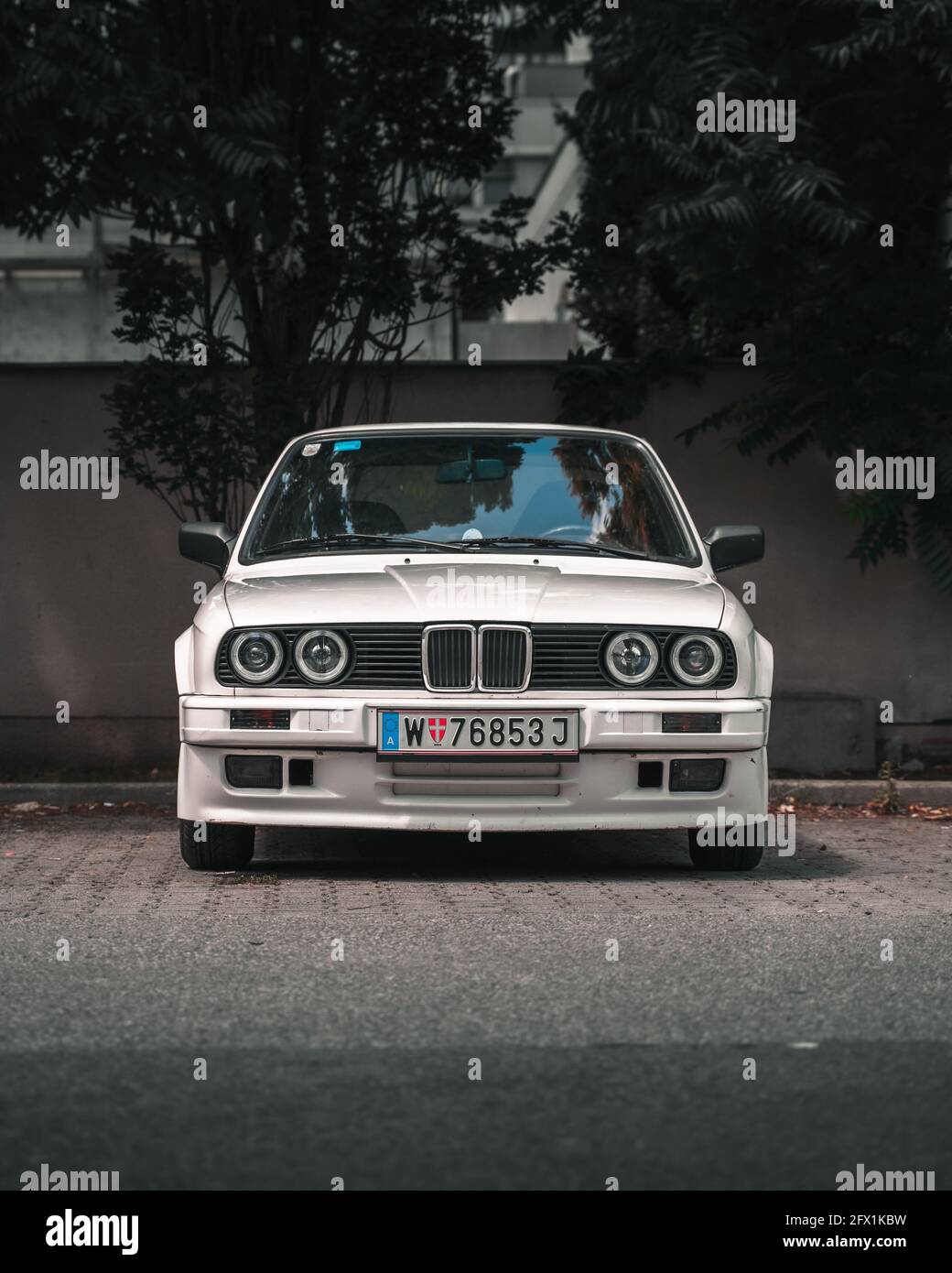 BMW E30 320i (1989) Stock Photo