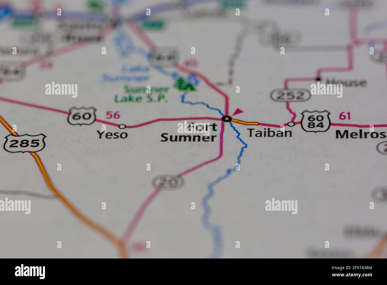 Fort sumner map hi-res stock photography and images - Alamy