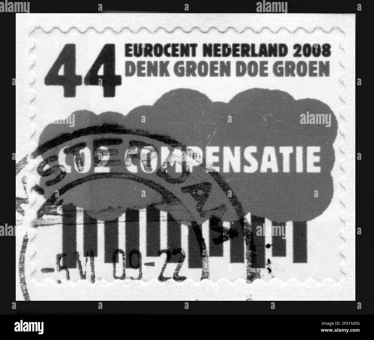 Stamp print in Netherlands Stock Photo Alamy