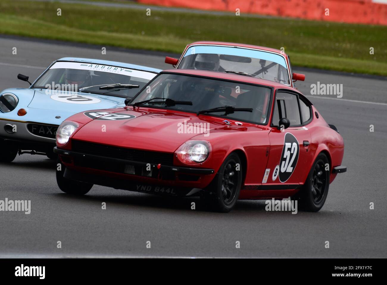 Mike Stephenson, Datsun 240Z, HSCC 70's Road Sports Championships, 1980's Production Car Challenge, International Trophy Meeting, Silverstone Grand Pr Stock Photo