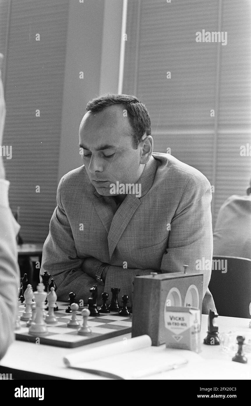 Larsen - Tal 3rd place Candidates Playoff (1969) chess event