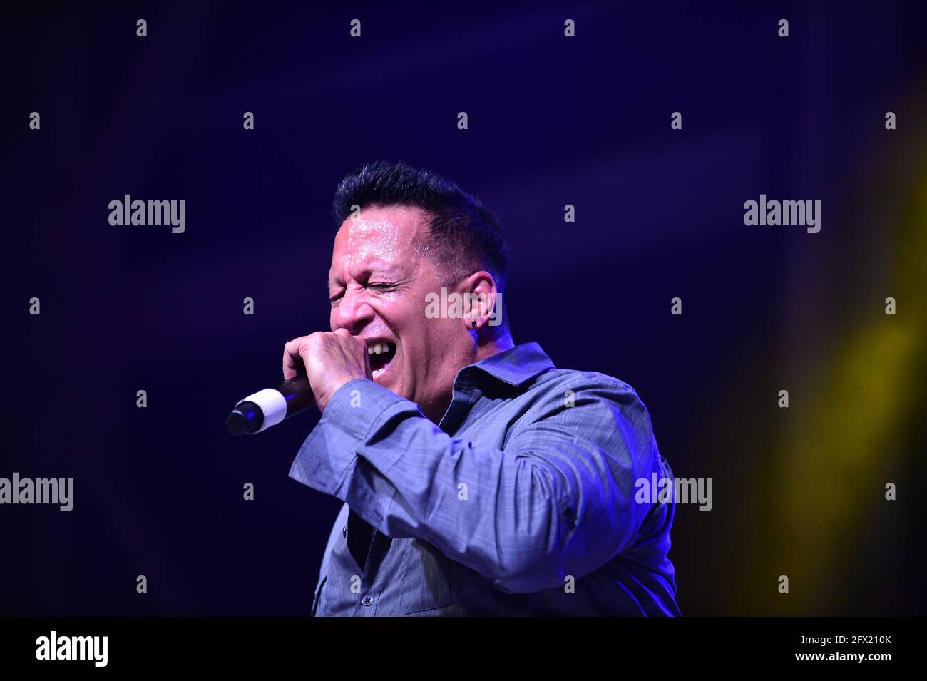 MIRAMAR, FLORIDA MAY 22 Noel performs live on stage during the 80 Reunion Freestyle Concert