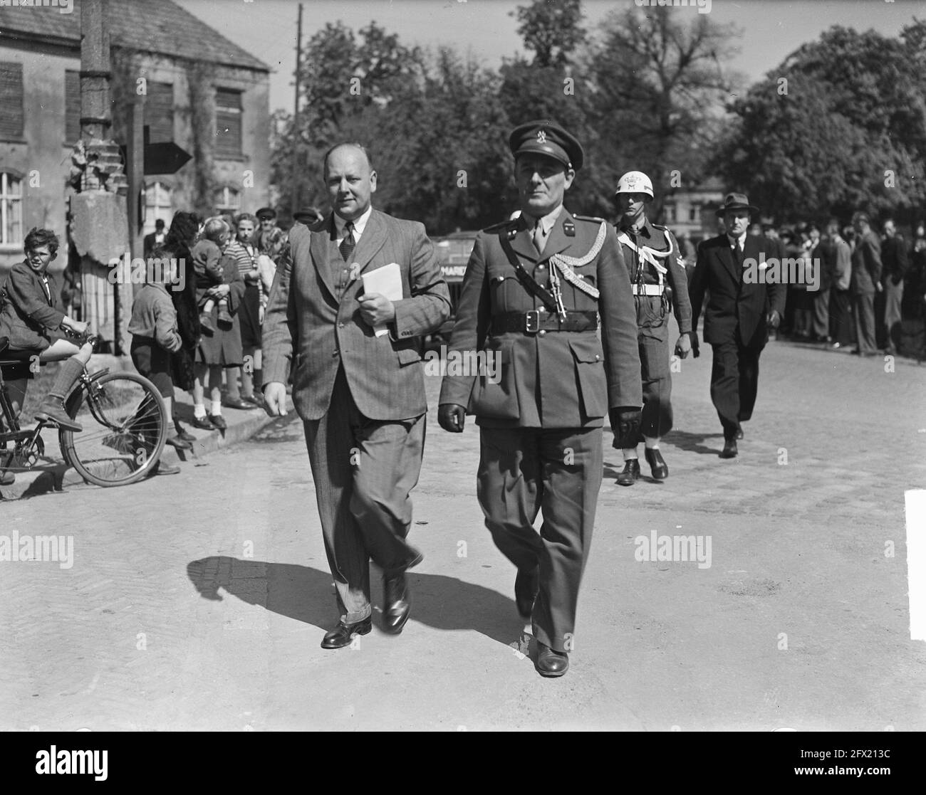 At that time a lieutenant colonel in the 3rd Black and White Stock ...