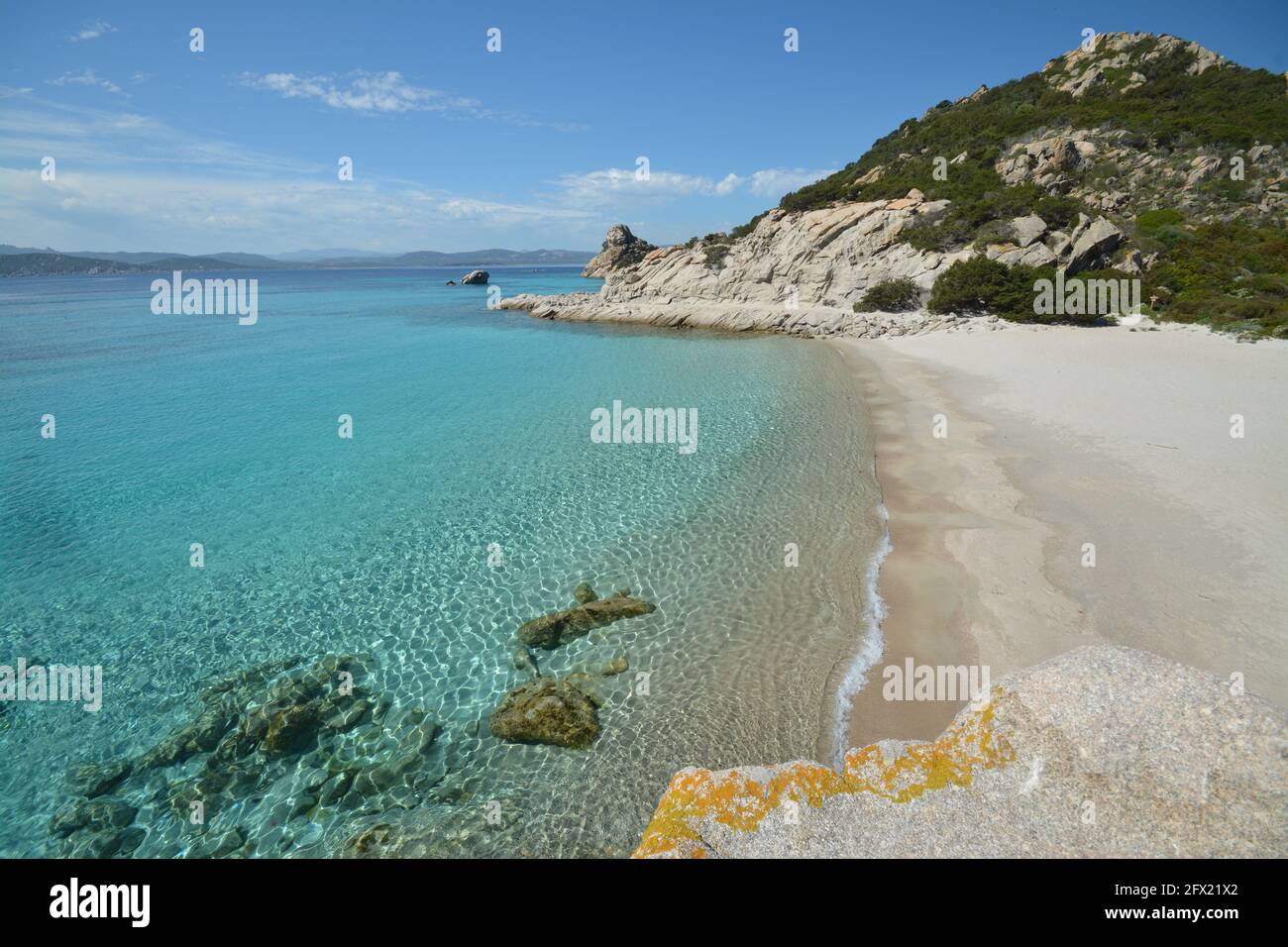 spargi la maddalena ss spiaggia di cala corsara