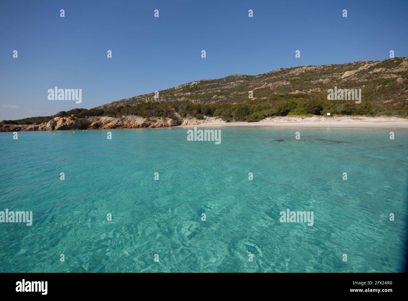 Spargi, Cala Granara, Arcipelago di La Maddalena, Sardegna Stock Photo ...