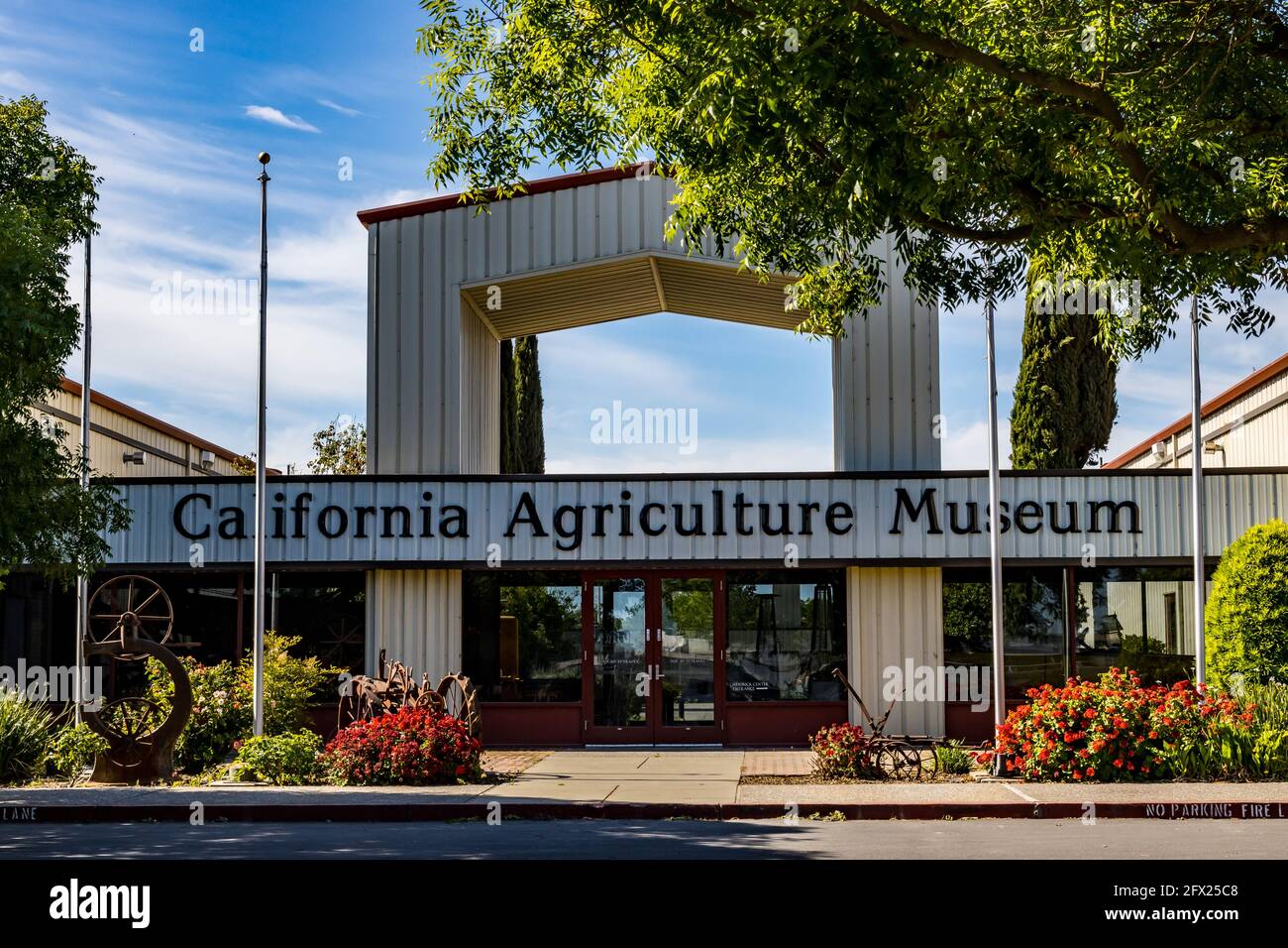 The California Agricultural Museum in Woodland California USa Stock