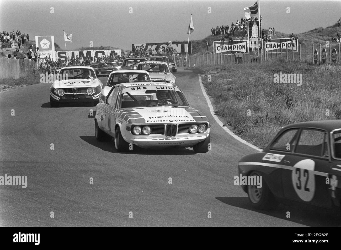 Levis Challenge Cup race on the circuit of Zandvoort Touring Car August 20, 1972, automobile races, circuits, 20th century press agency photo, news to remember, documentary, historic photography