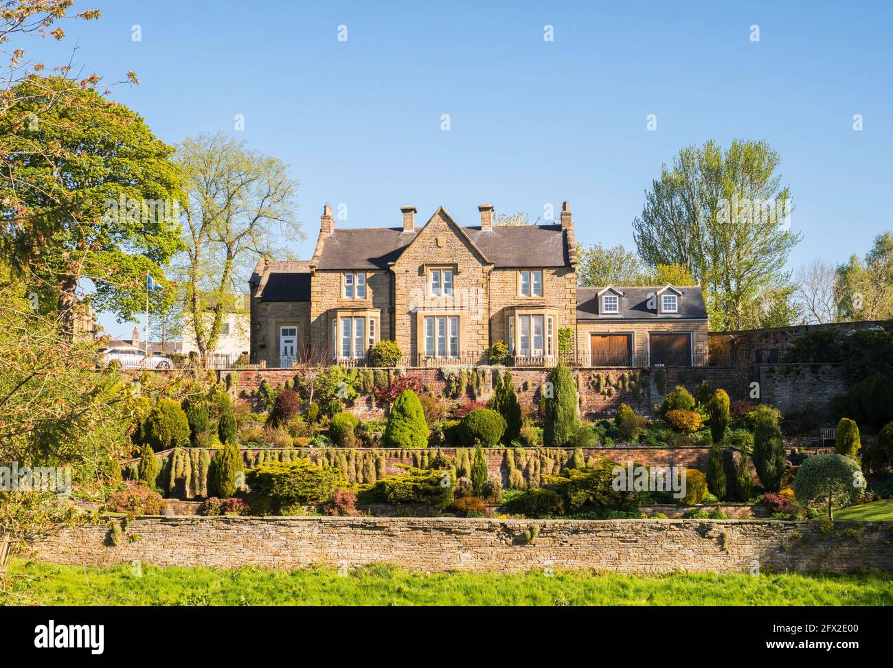 Ashcroft Guest House and gardens, formerly a Victorian vicarage, in