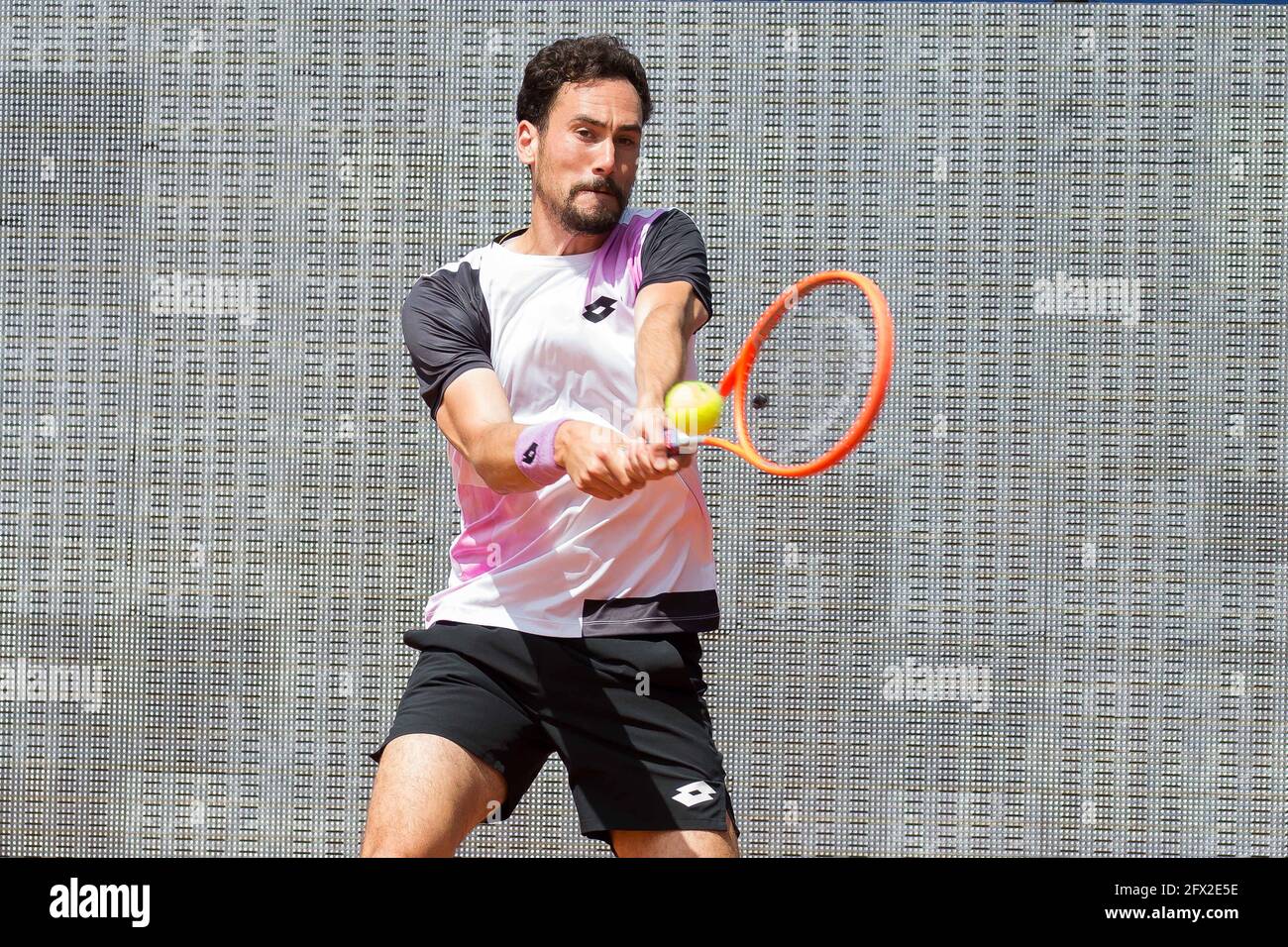 Parma, Italy. 25th May, 2021. Gianluca MAGER of the Italy during ATP 250  Emilia-Romagna Open 2021, Tennis Internationals in Parma, Italy, May 25  2021 Credit: Independent Photo Agency/Alamy Live News Stock Photo - Alamy