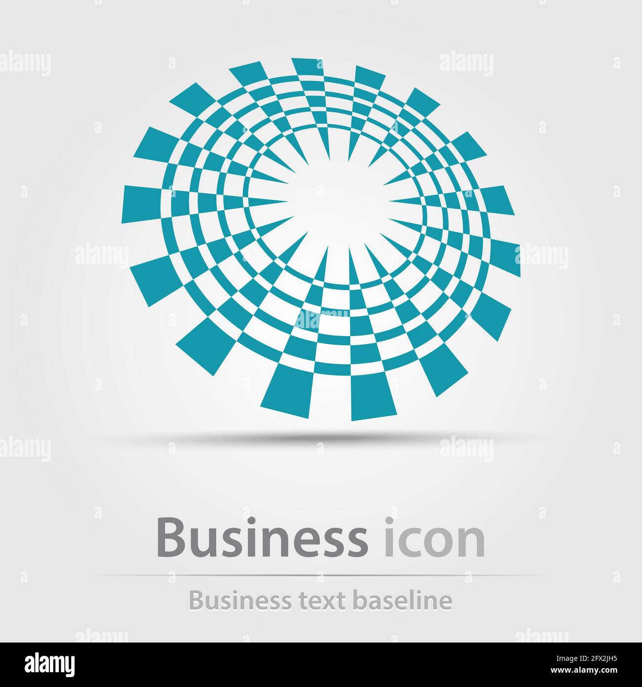 Originally created business icon for creative design tasks Stock Vector
