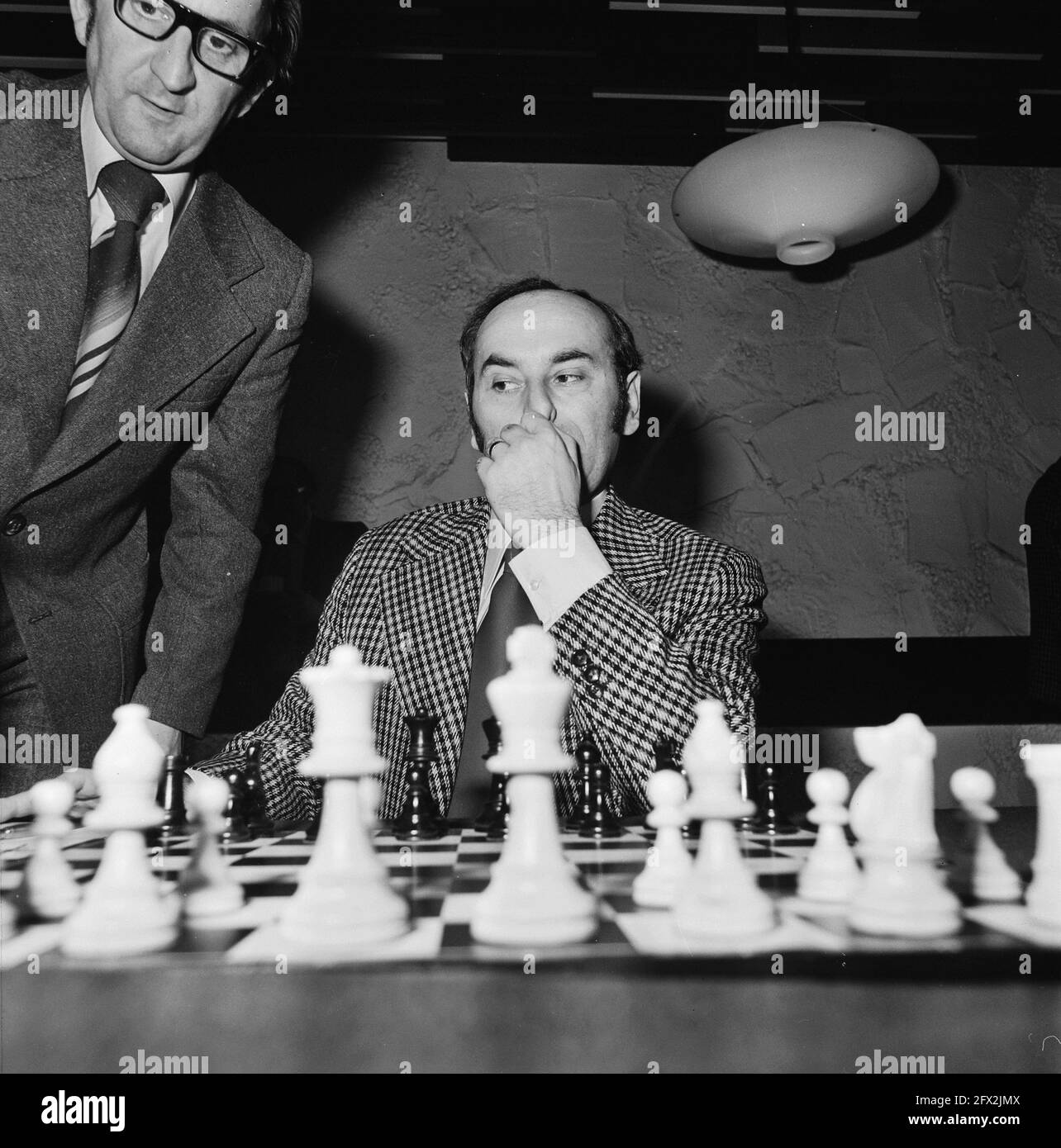 Mr. Boris Spassky, October 12, 1983, portraits, chess, games, The  Netherlands, 20th century press agency photo, news to remember,  documentary, historic photography 1945-1990, visual stories, human history  of the Twentieth Century, capturing