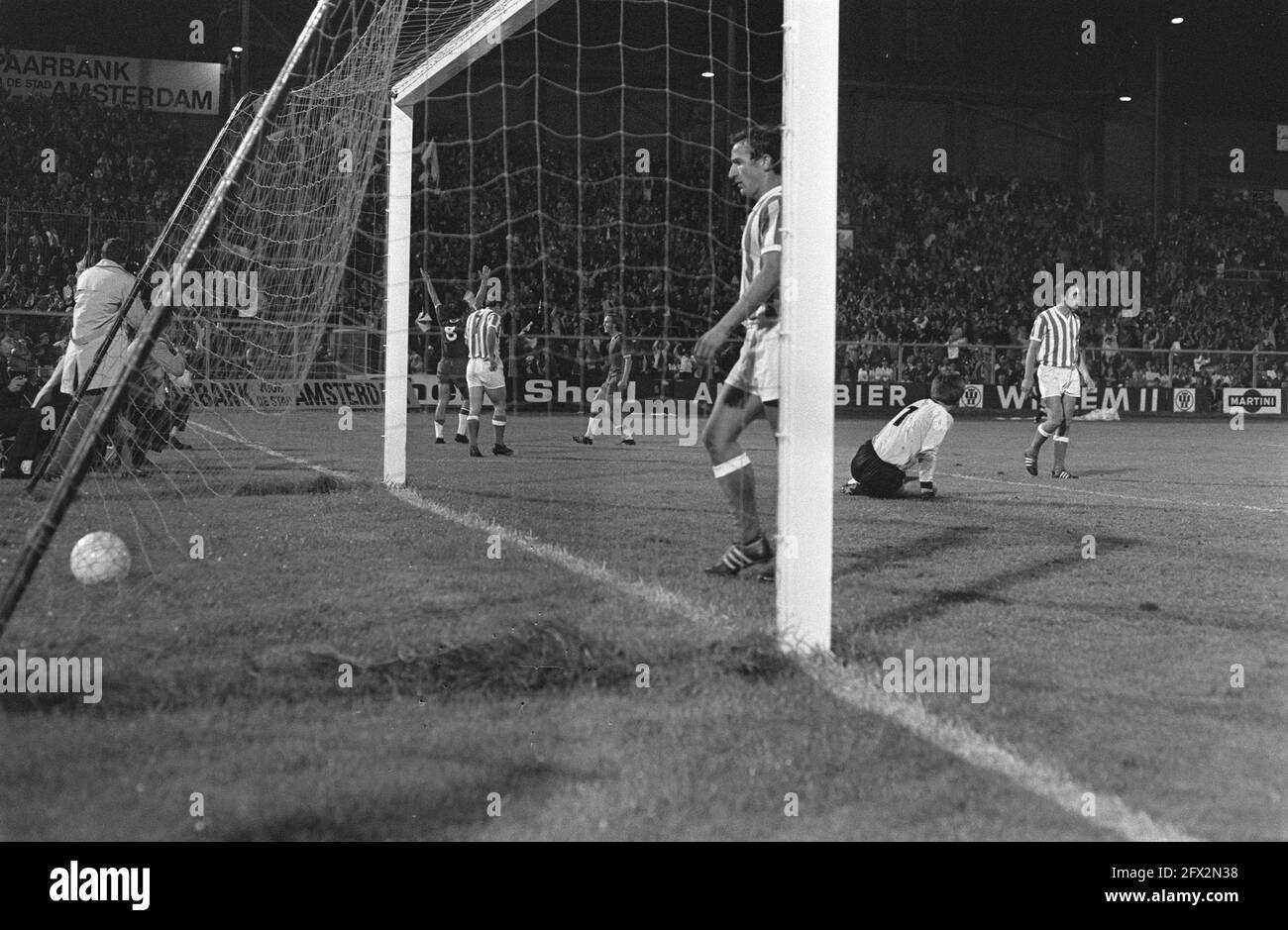 KNVB cup semi-final Sparta vs NAC 1-2, April 4, 1973, sports, soccer, The  Netherlands, 20th century press agency photo, news to remember,  documentary, historic photography 1945-1990, visual stories, human history  of the