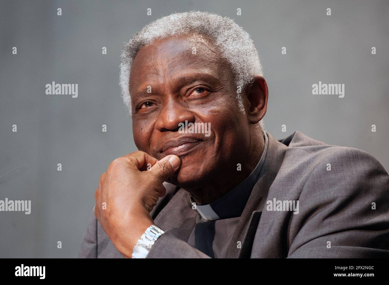 May 25,2021 : Card. Peter K. A. Turkson during a Press Conference on