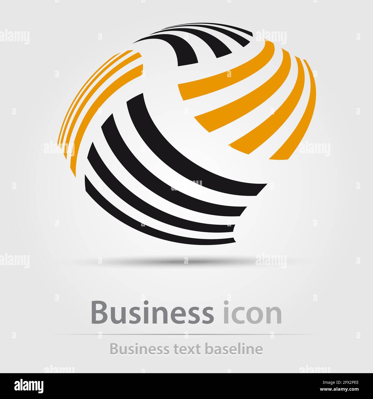 Originally created business icon for creative design tasks Stock Vector