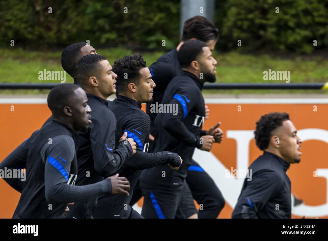 ZEIST, Netherlands, 25-05-2021, football, KNVB Campus, Training Netherlands before UEFA Euro 2020. Logo KNVB (Photo by Pro Shots/Sipa USA) *** World Rights Except Austria and The Netherlands *** Stock Photo - Alamy