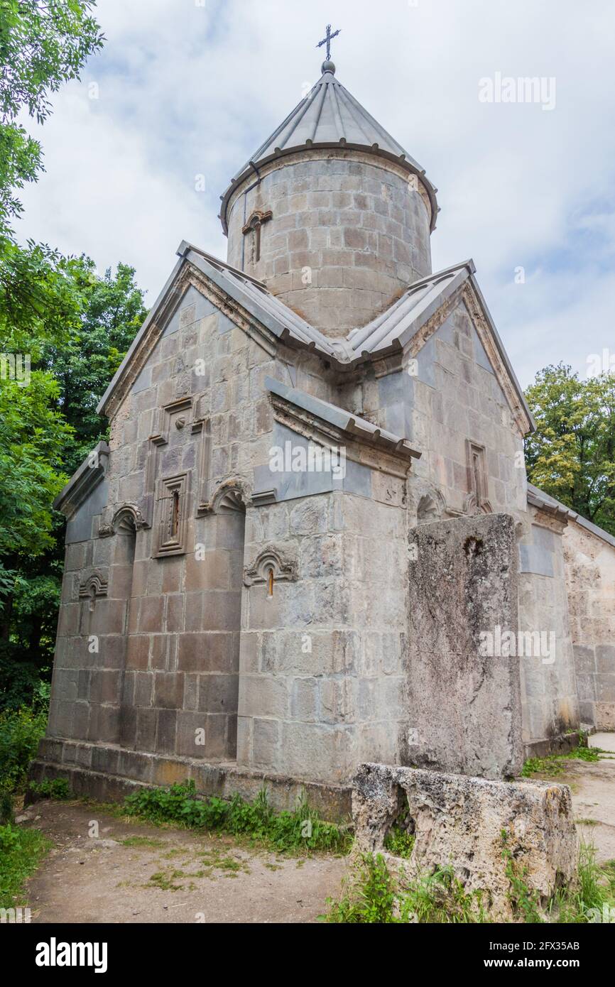 View of Haghartsin monastery in Armenia Stock Photo