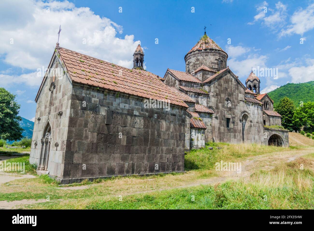 View of Haghpat monastery in northern Armenia Stock Photo