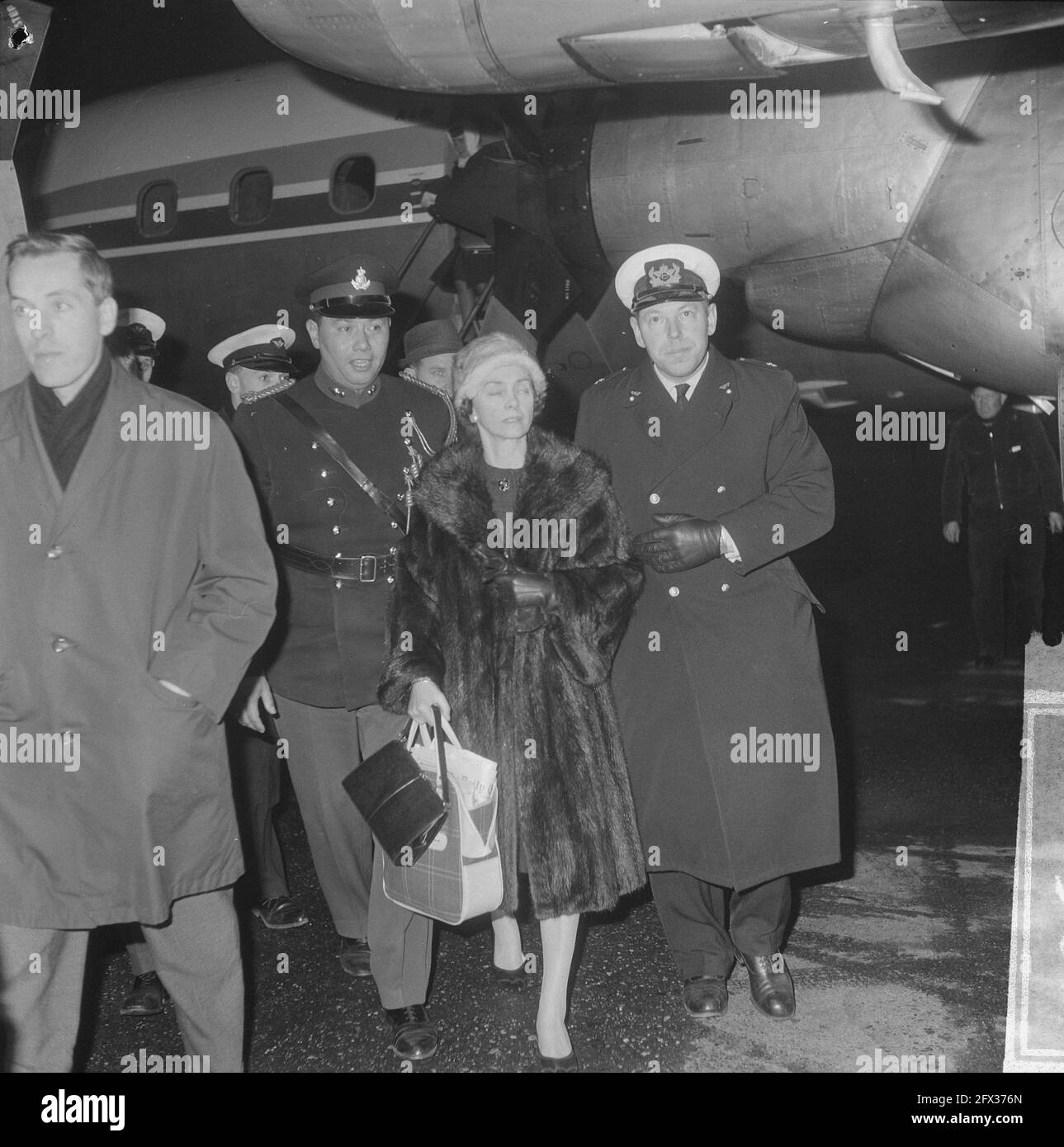 Mrs. Sheila Wynne, briefly at Schiphol, December 19, 1962, The ...