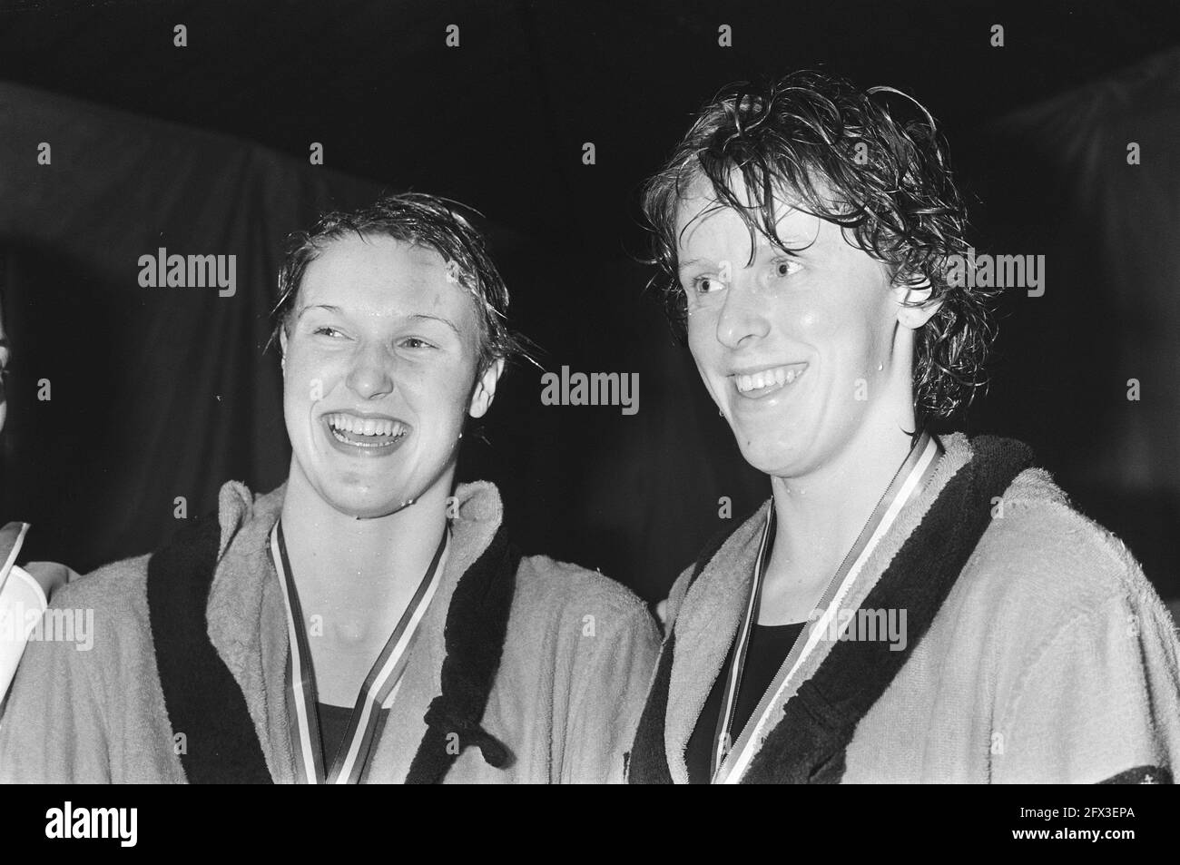 Conny van Bentum and Annemarie Verstappen 1983 Stock Photo Alamy