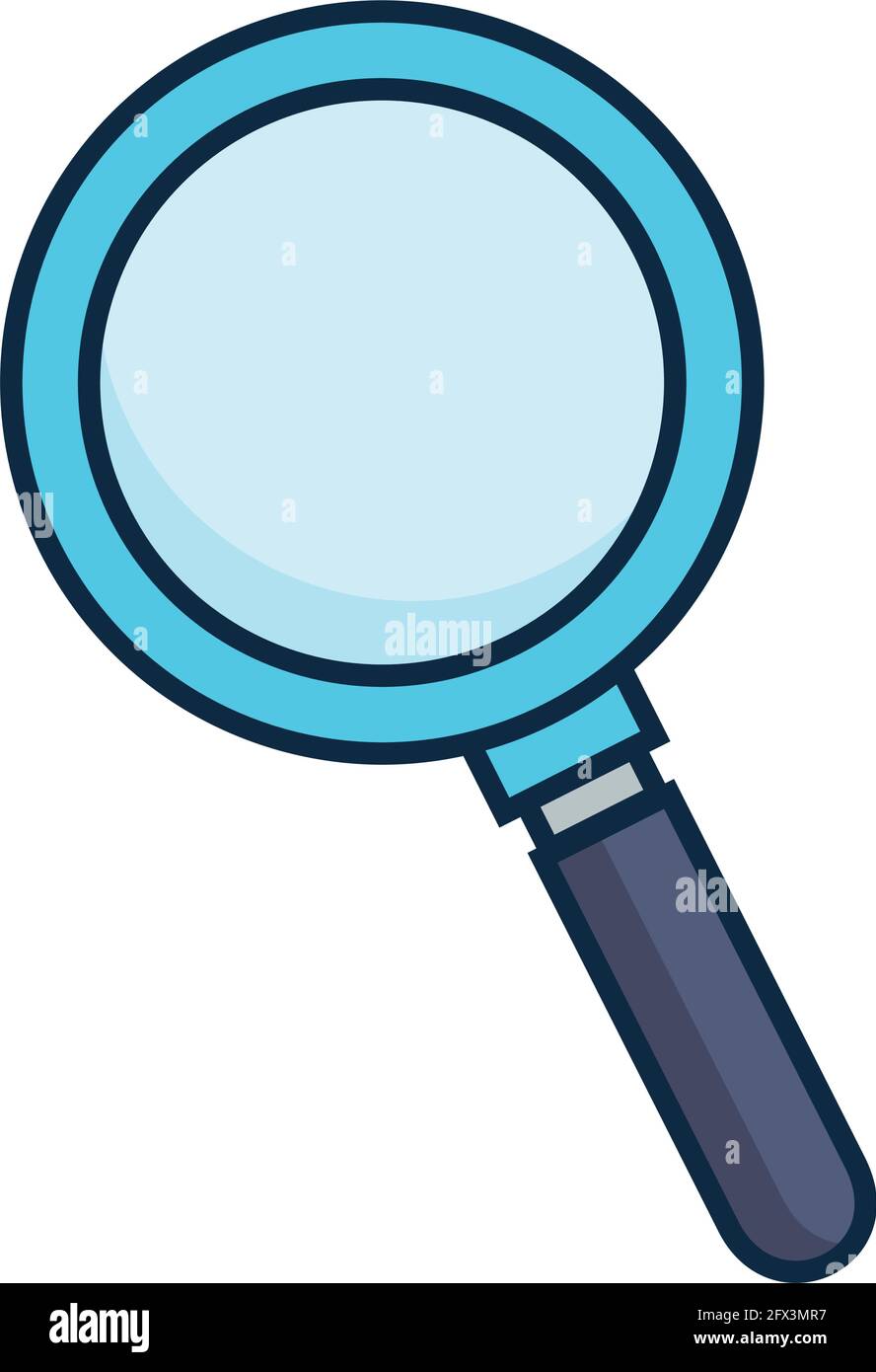 magnifying glass icon Stock Vector Image & Art - Alamy