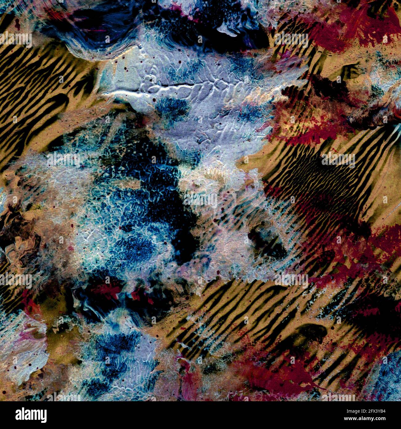 Abstract colorful background with handpainted texture. Watercolor