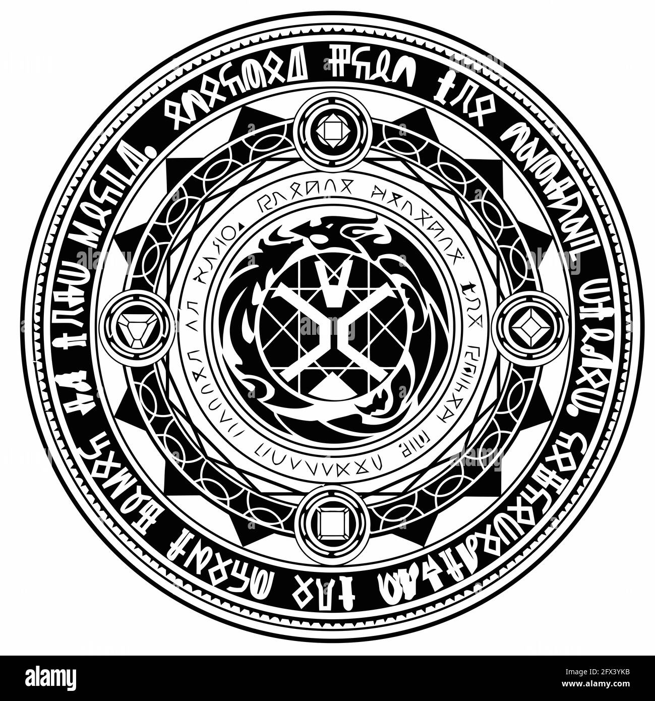 Tree of life kabbalah Black and White Stock Photos & Images Alamy