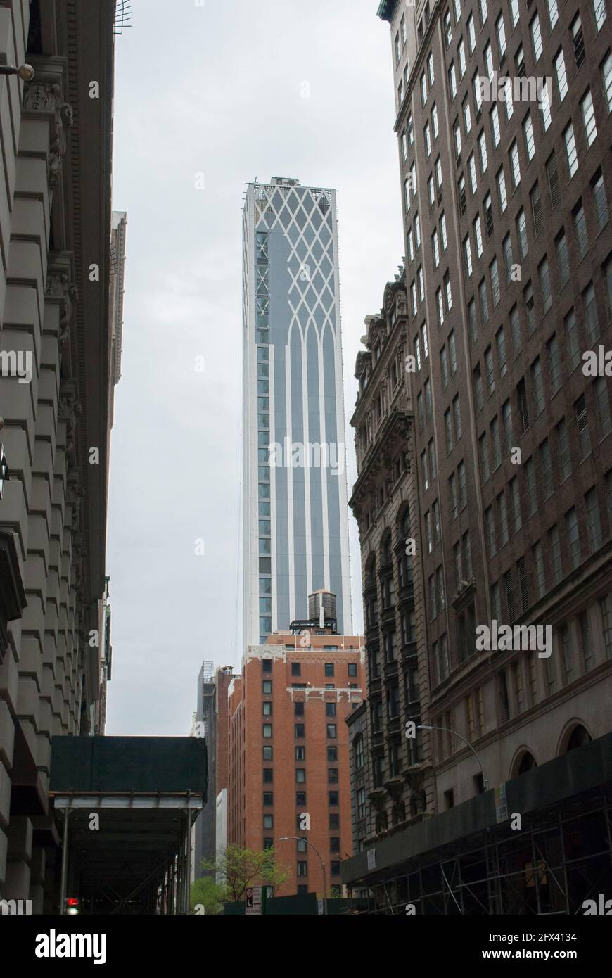 Manhattan skyscrapers Stock Photo