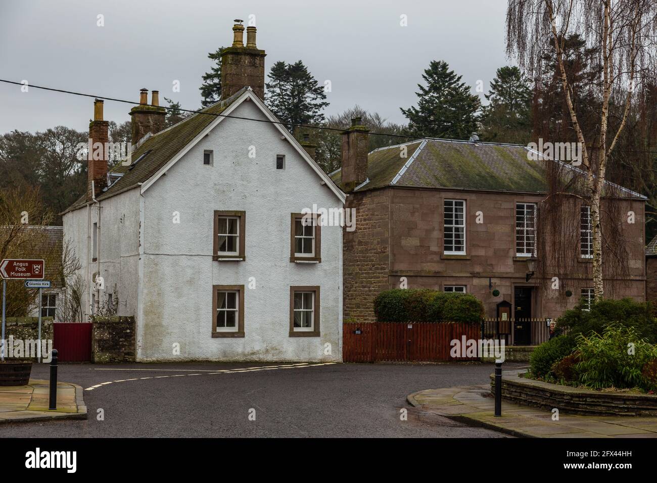 Glamis village hires stock photography and images Alamy