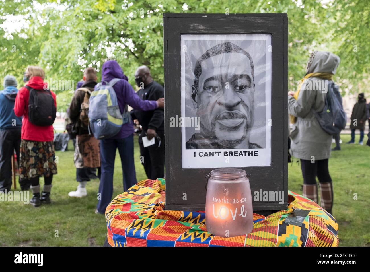 George Floyd Vigil Hi-res Stock Photography And Images - Alamy