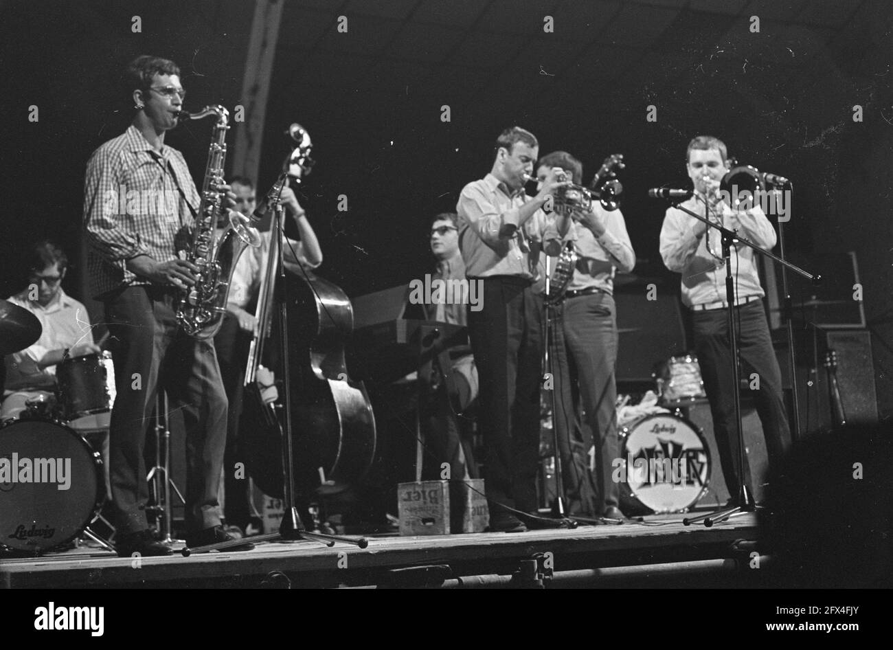 The English group The Moody Blues (??????) played Saturday night at old RAI, April 20, 1968