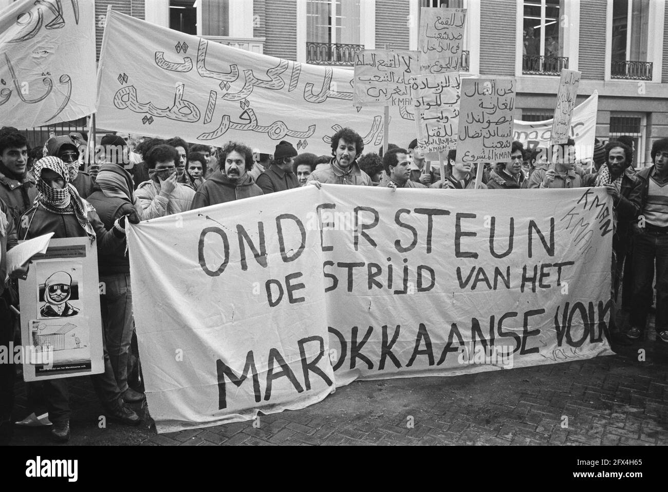 Moroccan Riots Riots moroccan Black and White Stock Photos & Images - Alamy