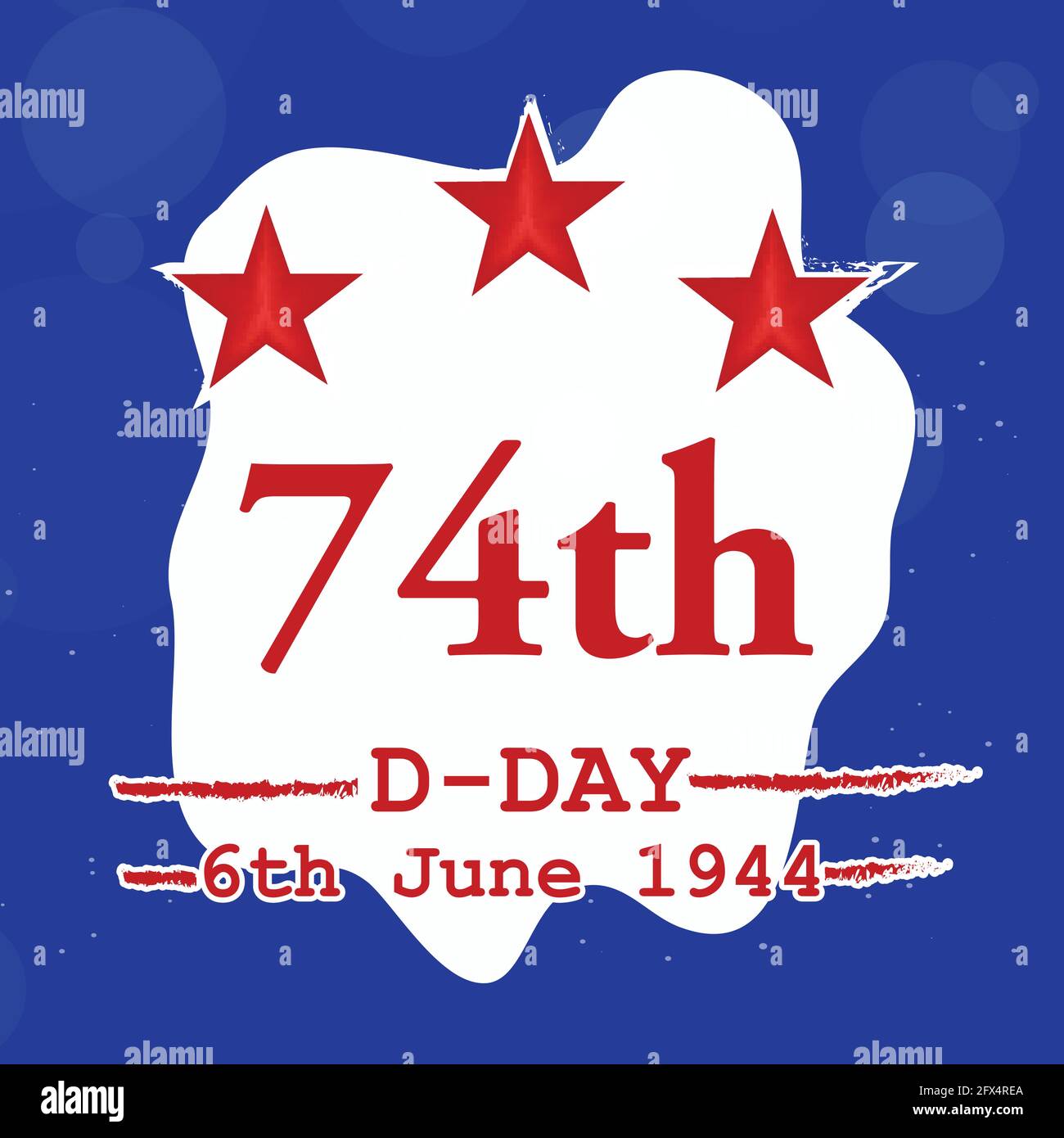 U.S.A D-Day background Stock Vector