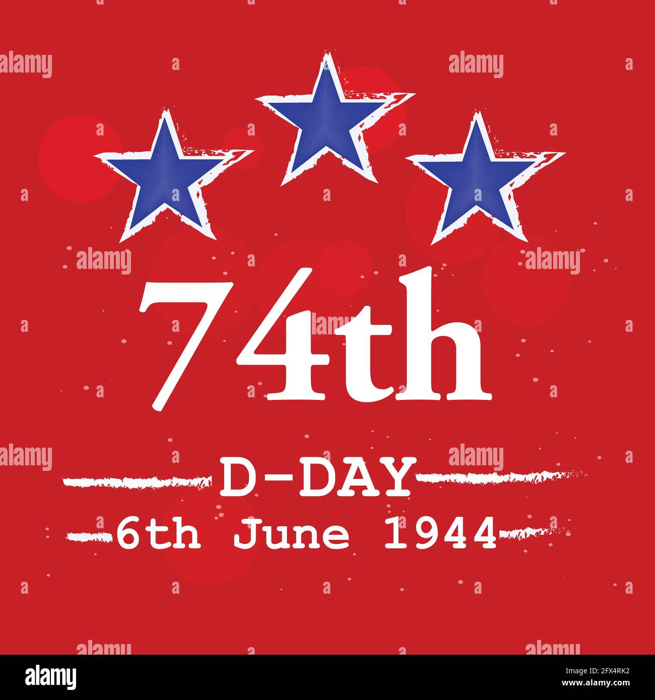 U.S.A D-Day background Stock Vector