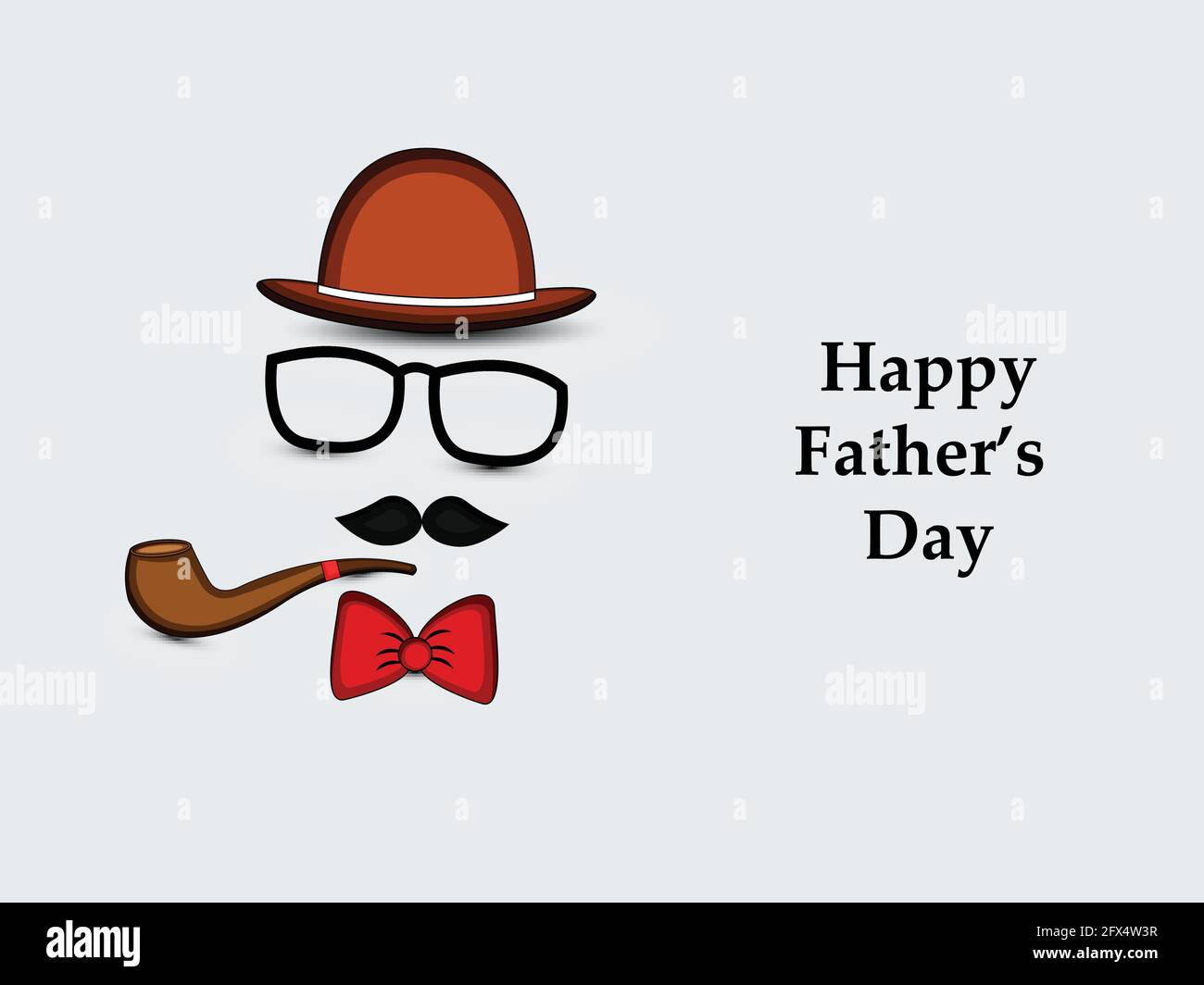 Fathers day background Stock Vector Image & Art - Alamy