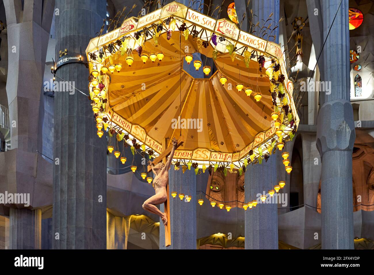 Barcelona. Catalonia. Spain. Basílica de la Sagrada Família Stock Photo