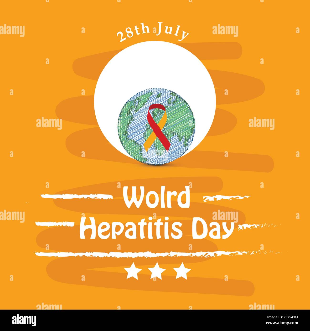 World Hepatitis Day awareness Stock Vector Image & Art Alamy
