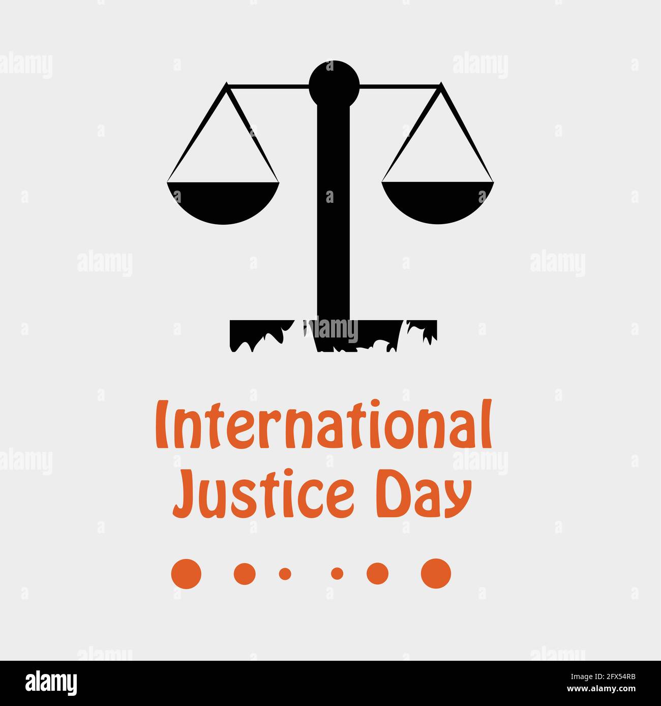 International Justice day background Stock Vector Image & Art Alamy