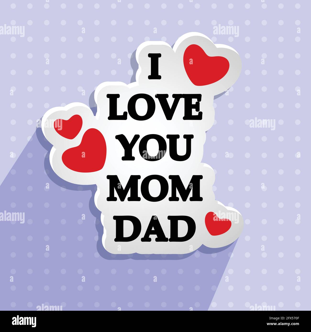 I Love You Mom And Dad Wallpaper