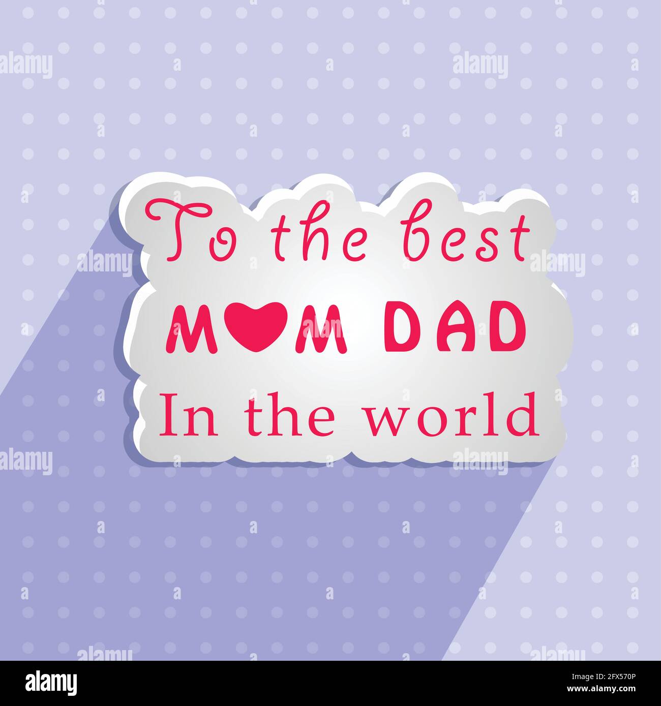 Parents Day background Stock Vector Image & Art - Alamy